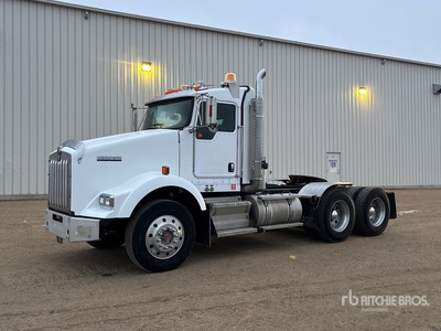 2013 Kenworth T800 6x4 T/A Day Cab Truck Tractor