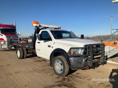 2011 Ram 5500 4x4 Flatbed Truck