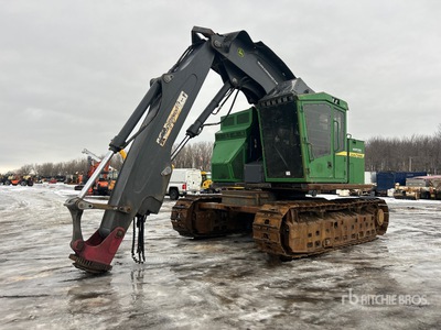 2015 John Deere 853M Tractor de tala rasa en oruga