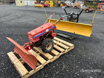 Quantity of (2) Meyer 7 ft 1 Way Snow Plow, Gravely Plow Schneepflug - Fits Truck