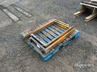 Quantity of (2) 42 in Skid Steer Forks