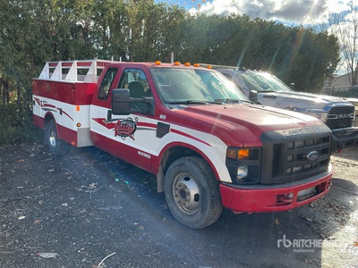 2008 Ford F350XL SD XL 4x2 Extended Cab Service Truck