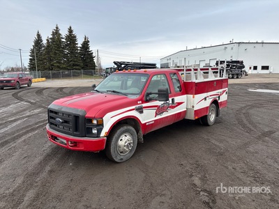 2008 Ford F350XL SD XL 4x2 Extended Cab Utility Truck