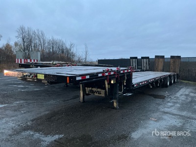 2023 BWS 53ET3X 53 ft Tri/A Equipment Trailer