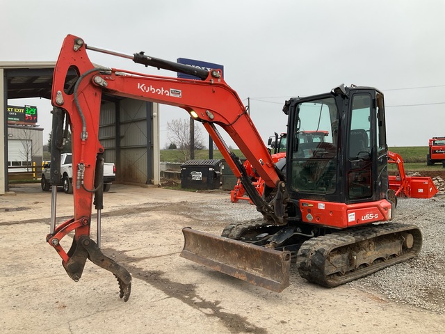 2021 Kubota U55-5R3A Mini Excavator