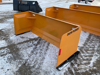 2025 Industrias America SP07 84 in Skid Steer Snow Pusher (Unused)