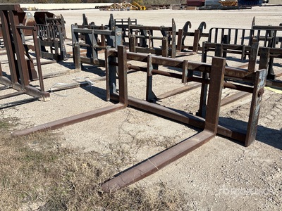 68 in Q/C Wheel Loader Forks - Fits Case 721F