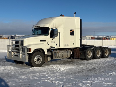 2019 Mack P186T 8x6 تراكتور شاحنة بسقف (ثلاثى المحور)
