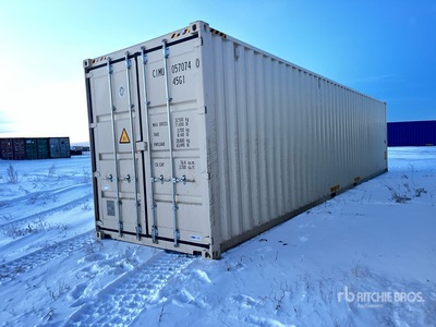 2025 40 ft High Cube حاويات تخزين