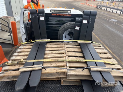 Quantity of (2) 2.5 In x 6 In x 54 In Fork Tines (Unused)