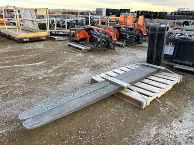 2.5 in x 6 in x 96 in Fork Tines (Unused)