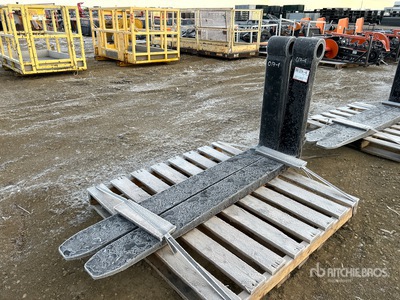 2.5 in x 6 in x 60 in Fork Tines (Unused)