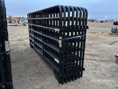 Quantity of (14) 7 Rail Ranch Recinto per bestiame (Unused)