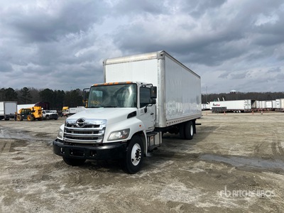 2019 Hino 268 4x2 Cargo Van Truck