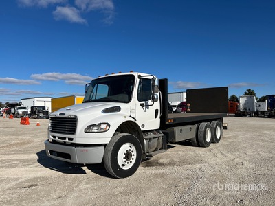 2019 Freightliner M2 106 6x4 Crew Cab Platte vrachtwagen