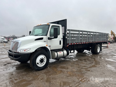 2020 International MV607 4x2 Flatbed Truck
