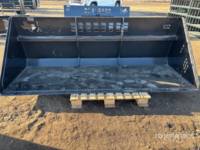 2026 Industrias America S102 102 in Snow Skid Steer Bucket (Unused)