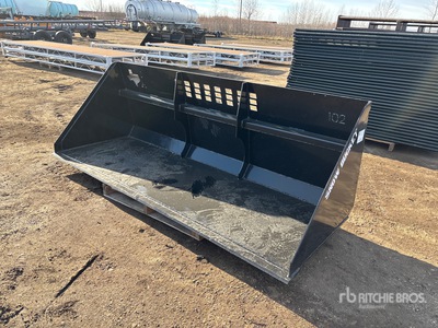 2026 Industrias America S102 102 in Snow Skid Steer Bucket (Unused)