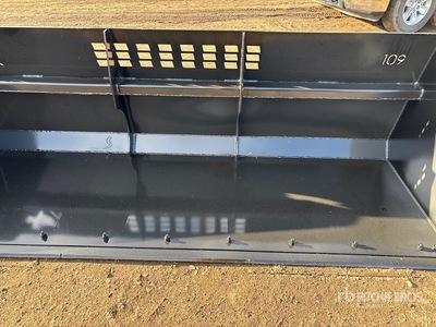2026 Industrias America S109 109 in Snow Skid Steer Bucket (Unused)