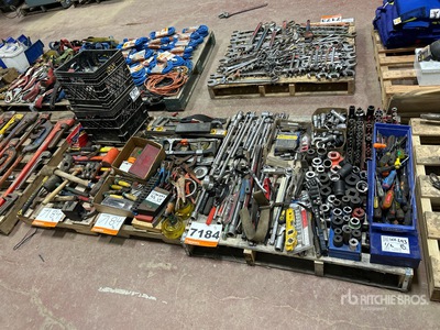 Quantity of (2) Pallets of Hand Tools Varios, herramientas manuales