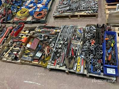 Quantity of (2) Pallets of Hand Tools