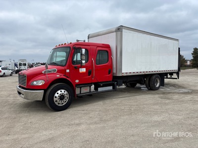 2017 Freightliner M2 106 4x2 Crew Cab Gesloten vrachtwagen