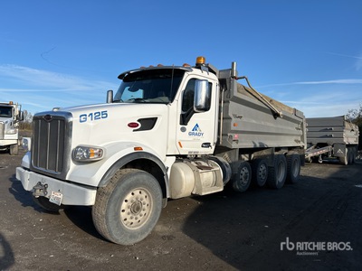 2020 Peterbilt 567 Quad/A Dump Truck