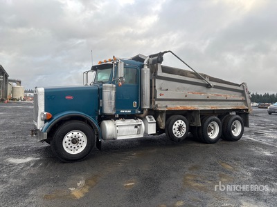 2007 Peterbilt 378 8x4 شاحنة قلابة /ثلاثة محاور