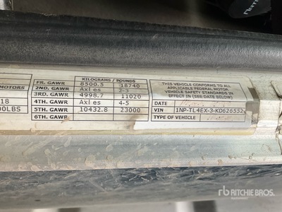 2019 Peterbilt 367 10x4 Quad/A Dump Truck