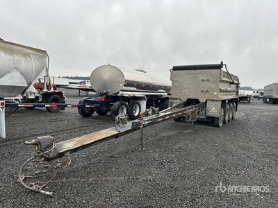 2007 Sturdyweld DS46SAL Quad/A Pup Dump Trailer