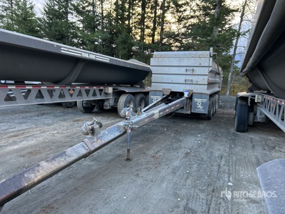 2019 OSW DS46SAL Quad/A Pup Dump Trailer