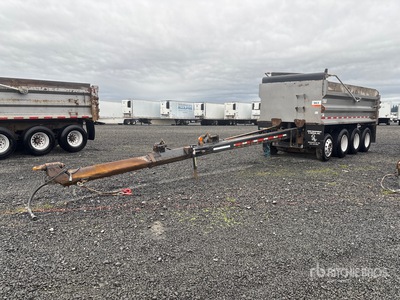 2015 OSW DS46SAL Quad/A Rimorchio ribaltabile pup dump