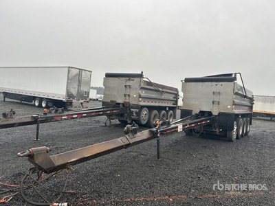 2015 OSW DS46SAL Quad/A Rimorchio ribaltabile pup dump