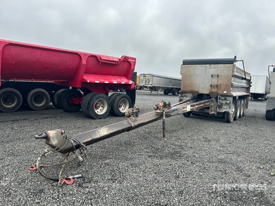 2012 OSW DS46SAL Quad/A Pup Dump Trailer