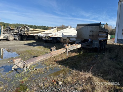 2012 OSW DS46SAL Quad/A Pup Dump Trailer