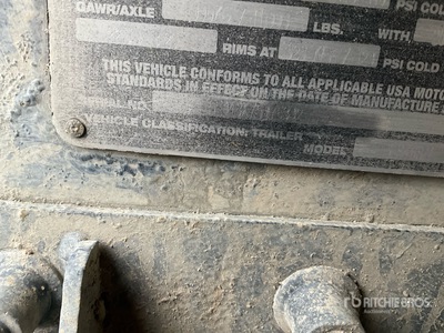 2007 Sturdyweld Quad/A Pup Dump Trailer