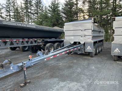 2007 Sturdyweld Quad/A Pup Dump Trailer
