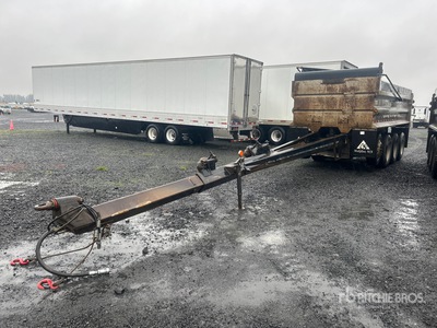 2007 Sturdyweld DS46SAL Quad/A Pup Dump Trailer