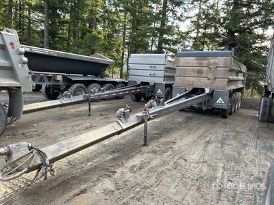 2007 Sturdyweld Quad/A Pup Dump Trailer