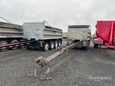 2007 Sturdyweld Quad/A Pup Dump Trailer