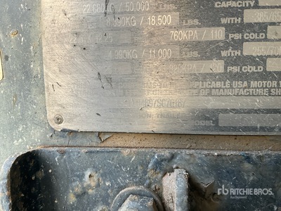 2007 Sturdyweld Quad/A Pup Dump Trailer