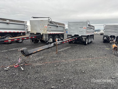 2005 Sturdyweld Quad/A Pup Dump Trailer