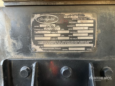 2005 Sturdyweld Quad/A Pup Dump Trailer