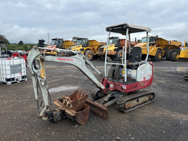2014 Takeuchi TB216 Mini Excavator