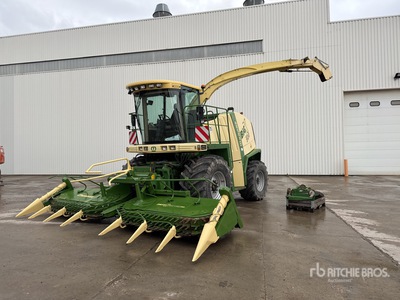 2008 Krone Big X 500 4WD 6000 mm Ensileuse Forage Harvester