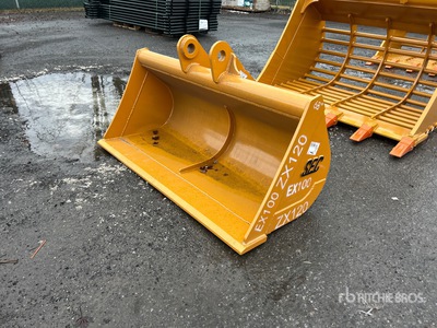 2025 SEC 68 in Cleanup Excavator Bucket - Fits Hitachi ZX120 (Unused)