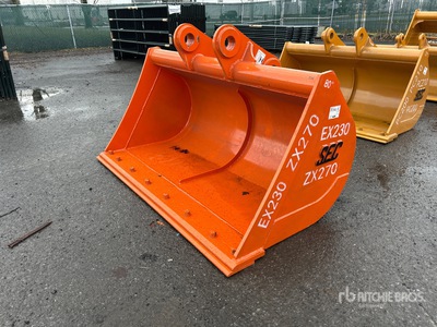 2025 SEC 80 in Cleanup Excavator Bucket - Fits Hitachi ZX270 (Unused)