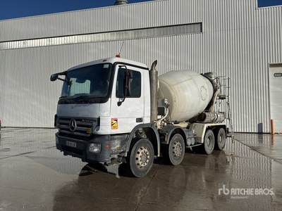 2008 Mercedes-Benz Actros 8x4 Camion Malaxeur Camion hormigonera