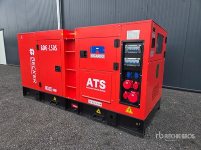 2025 Becker BDG-150S 120KW/150KVA Generador    (Unused)