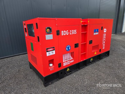 2025 Becker BDG-150S 120KW/150KVA Generador    (Unused)